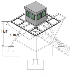 BR7 Güvenlik Kulübesi